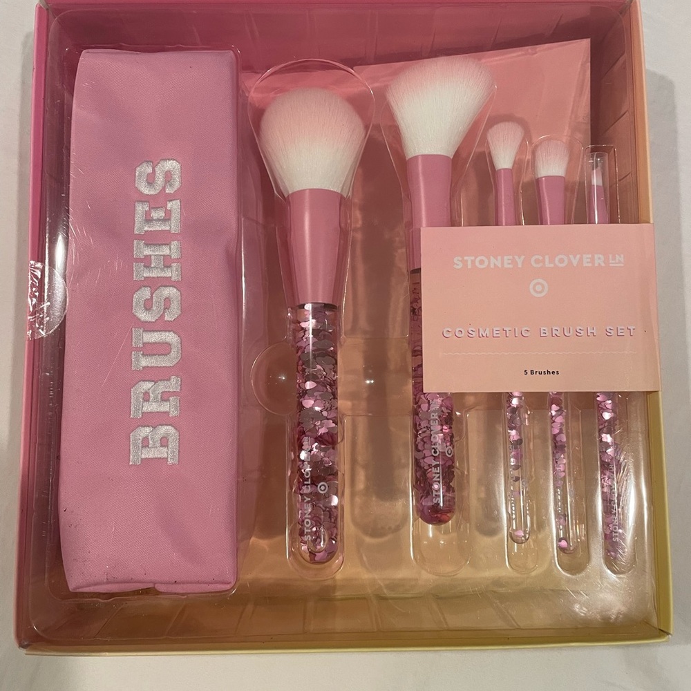 Stoney Clover for Target Cosmetic Brush set- brand new